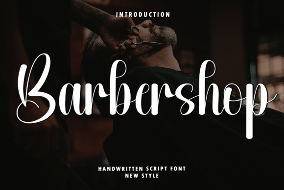 Barbershop Font: A Graceful Script for Modern Design