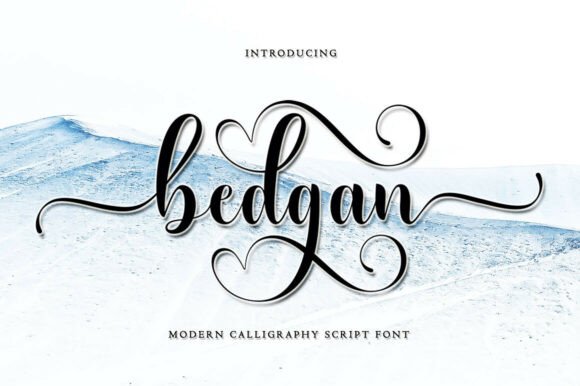 Bedgan Font: Elevate Your Brand with Elegant Script