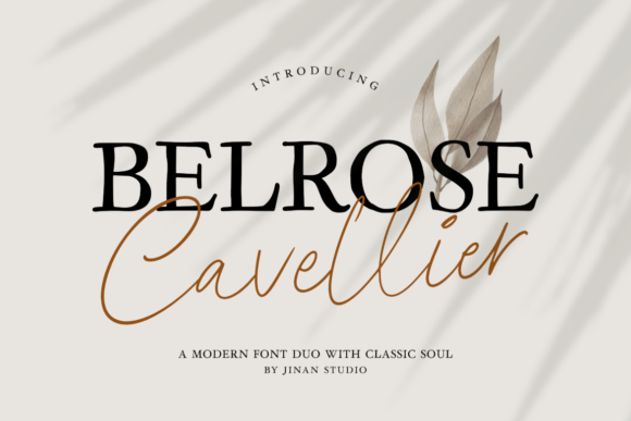 Belrose Cavellier Duo: A Timeless Typeface for Branding