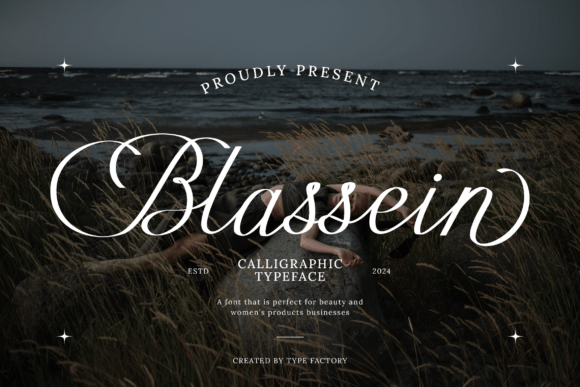 Blassein Typeface for Elegant Branding