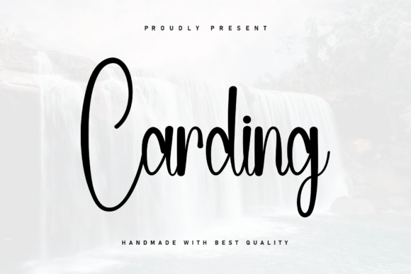 Carding Font Review: Effortless Script Elegance