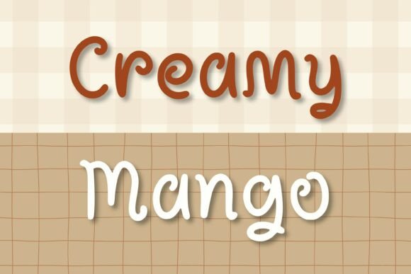 Creamy Mango Font Review for Brand Designers