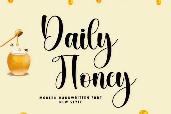 Daily Honey: A Sophisticated Script Font for Branding