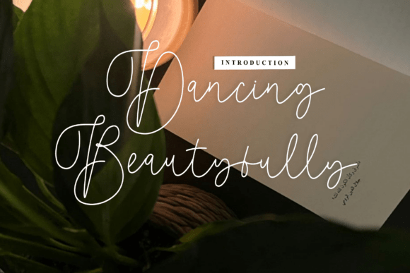 Dancing Beautyfully: A Rhythmic Script Font for Web Design