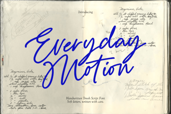 Everyday Motion: The Script Font for Scroll-Stopping Content