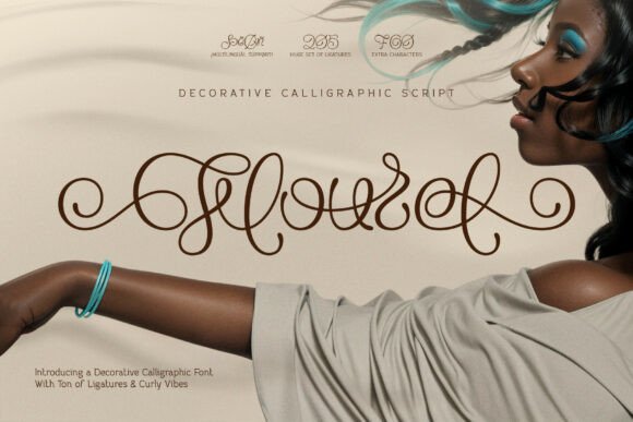 Flourel Typeface for Modern Web Design