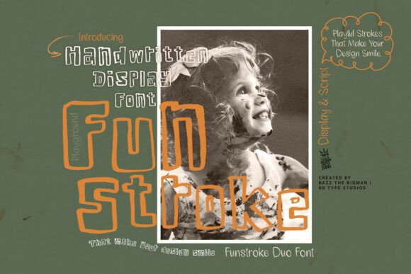 Funstroke Typeface for Digital Branding
