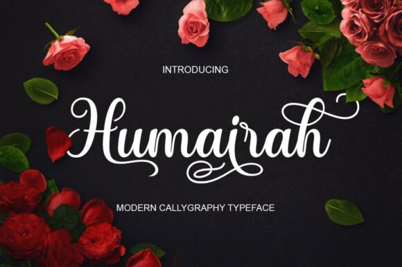 Humairah: The Modern Script Font for Branding