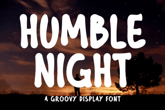 Humble Night: The Elegant Script Font for Crafters