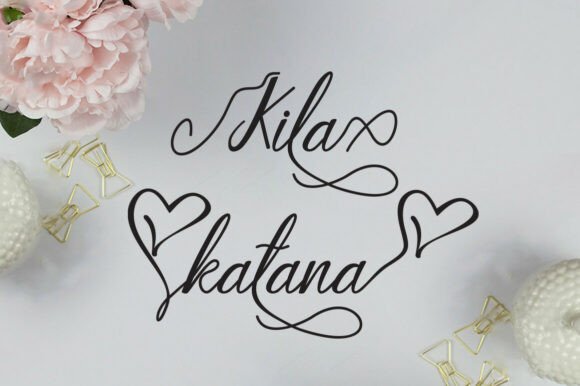 Kila Katana: A Modern Script Font for Branding