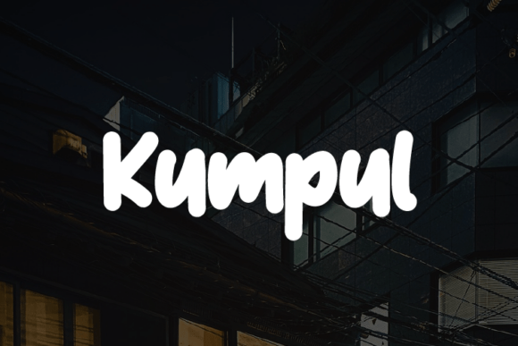 Kumpul: The Friendly Script Font for Campaigns