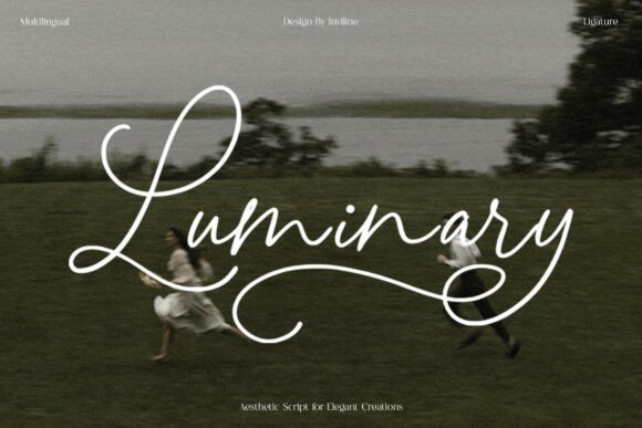 Luminary: The Aesthetic Script Font for Makers