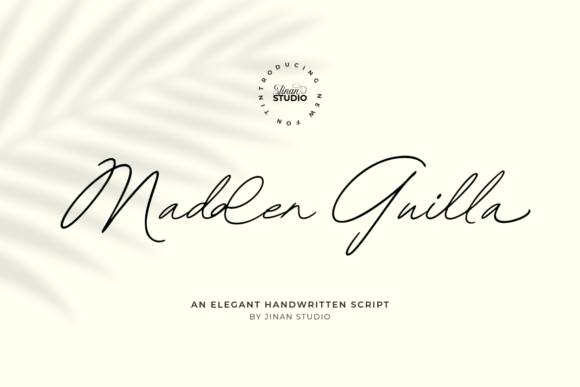 Madden Guilla: A Script Font for Elegant Branding