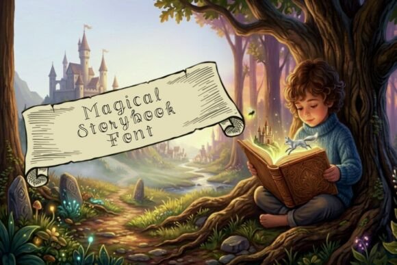 Magical Storybook Font for Creative Campaigns