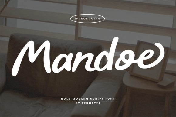 Mandoe: A Warm Script Font for Editorial Design