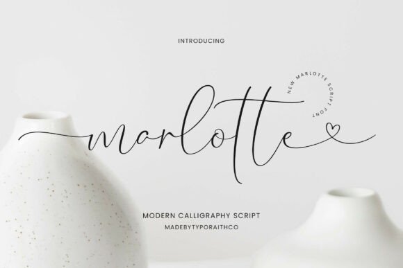 Marlotte: A Graceful Script Font for Modern Brands