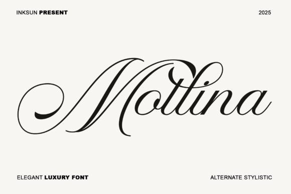 Mollina: A Luxury Script Font for Elegant Branding