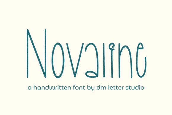 Novaline: A Delicate Monoline Display Font for Editors