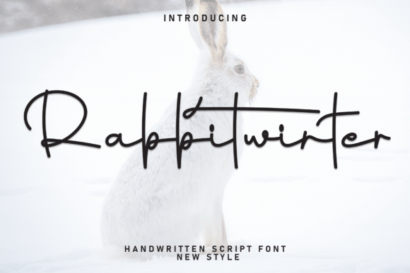 Rabbitwinter Font Review for Campaign Design