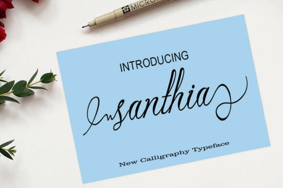 Santhia: A Handwritten Font for Makers