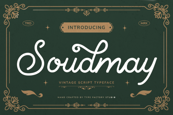 Soundmay: The Vintage Script Typeface for Bold Branding