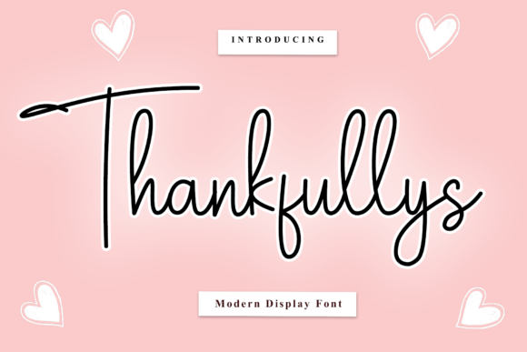 Thankfullys Font for Professional Branding